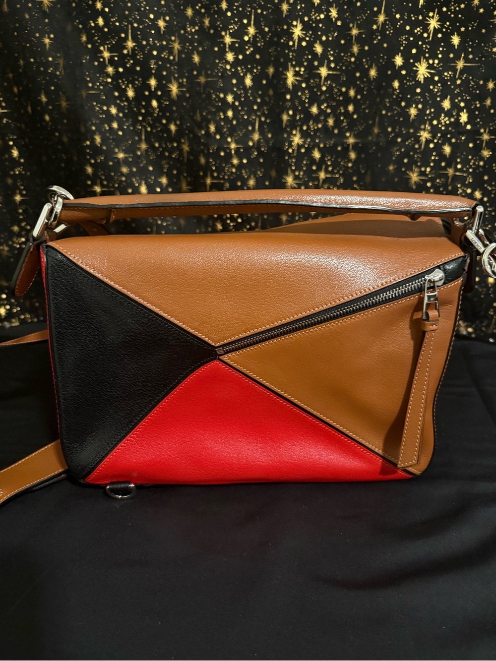 NWOT Medium Loewe Colorblock Puzzle Bag - Picture 5 of 16